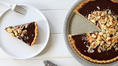 Шоколадно-ореховый тарт