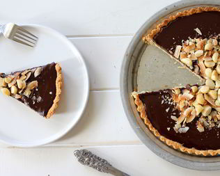Шоколадно-ореховый тарт