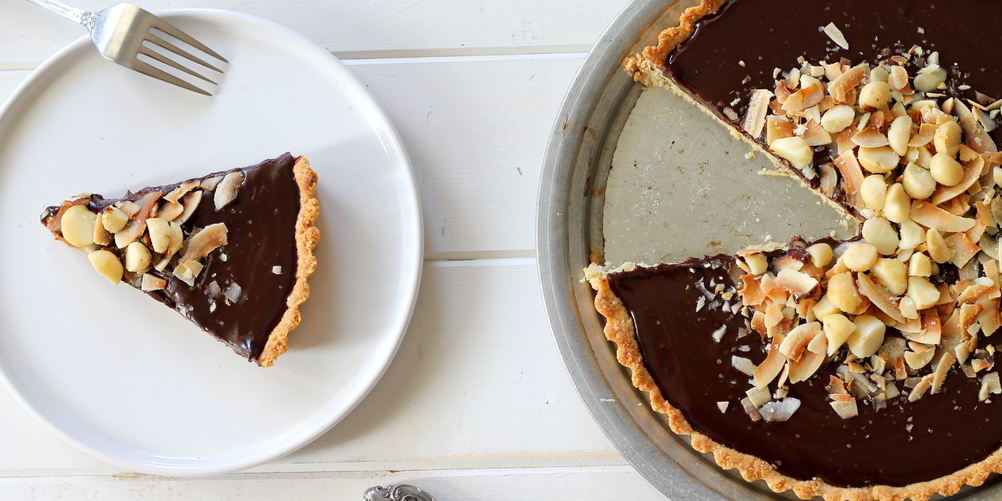Рецепт шоколадно-ореховый тарт