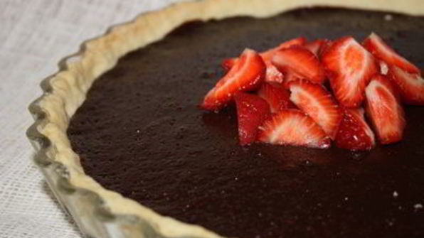 шоколадный тарт