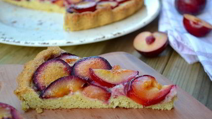 Сливовый тарт