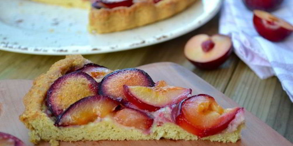 Рецепт сливовый тарт