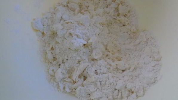 сметанный тарт с овощами и фетой