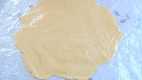 сметанный тарт с овощами и фетой