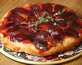 Свекольный тарт татен