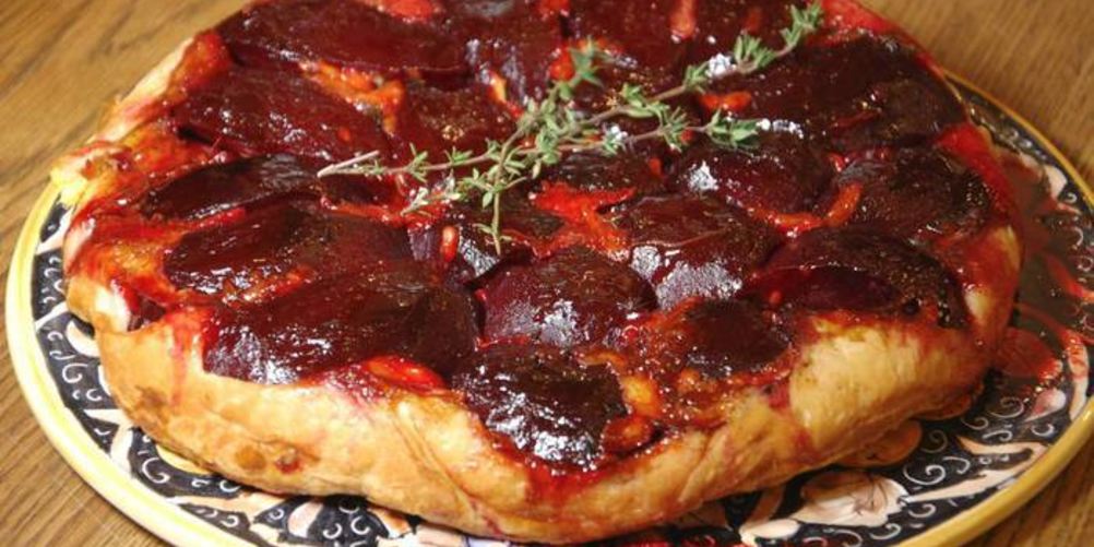 Рецепт свекольный тарт татен