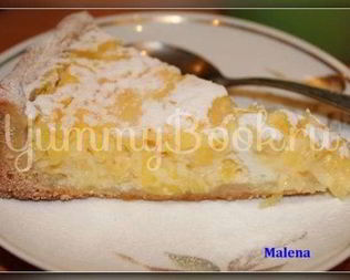 Тарт лимонно-манговый