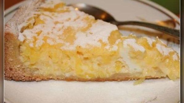 тарт лимонно-манговый