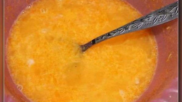 тарт лимонно-манговый