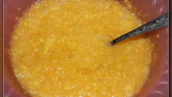 тарт лимонно-манговый