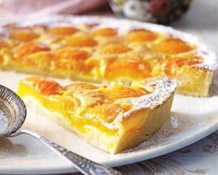 Тарт с абрикосами