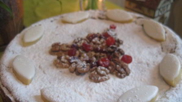 тарт с грецким орехом