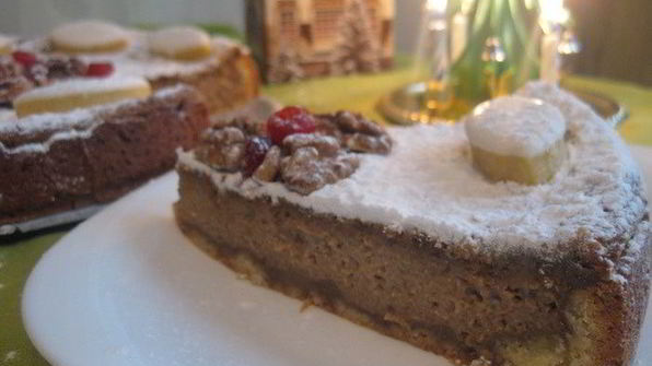 тарт с грецким орехом