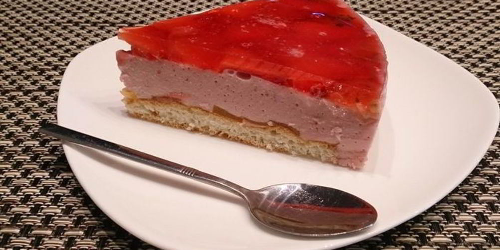 Рецепт тарт с клубничным муссом и желе