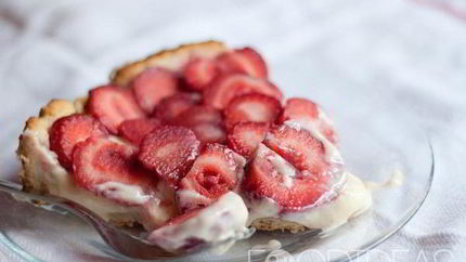 Тарт с клубникой