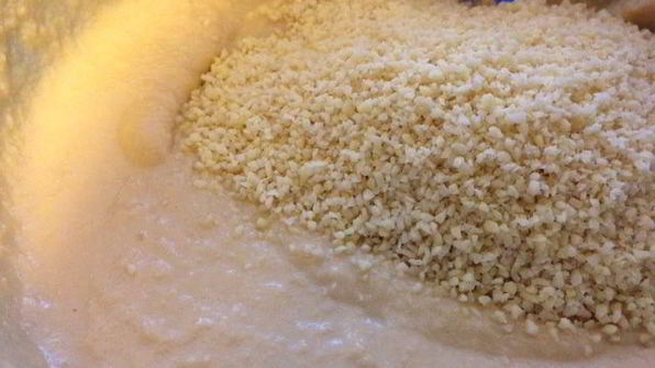 тарт с малиной и заварным медовым кремом