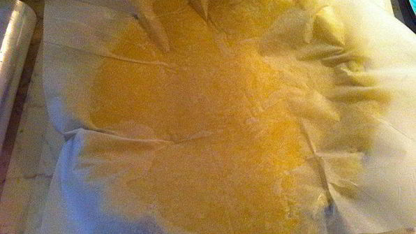 тарт с малиной