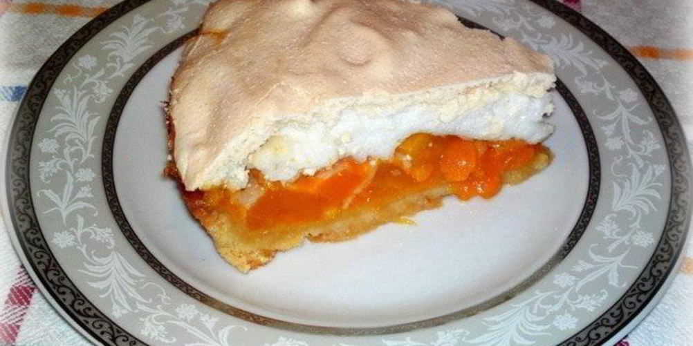 Рецепт тарт с манго и меренгой