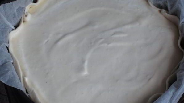 тарт с нежной творожно-ванильной начинкой