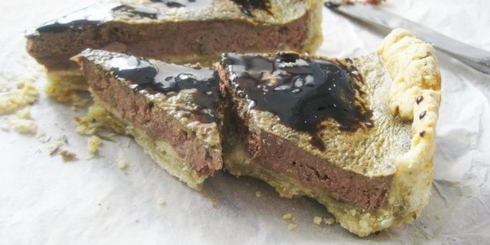 Рецепт тарт с печеночным парфе