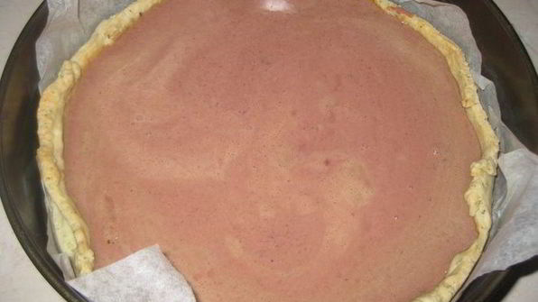 тарт с печеночным парфе