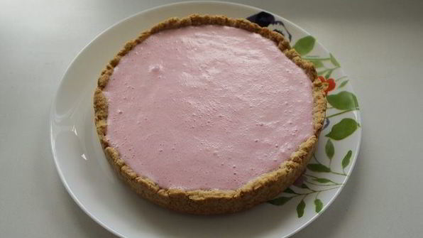 тарт с самбуком из красной смородины