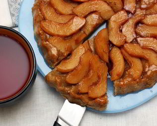 Тарт татен с айвой