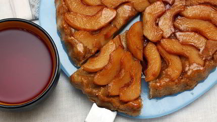 Тарт татен с айвой