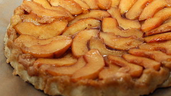 тарт татен с айвой