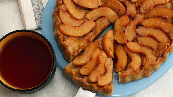 тарт татен с айвой