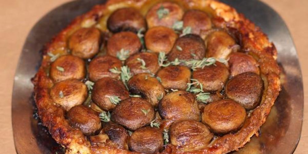 Рецепт тарт татен с шампиньонами