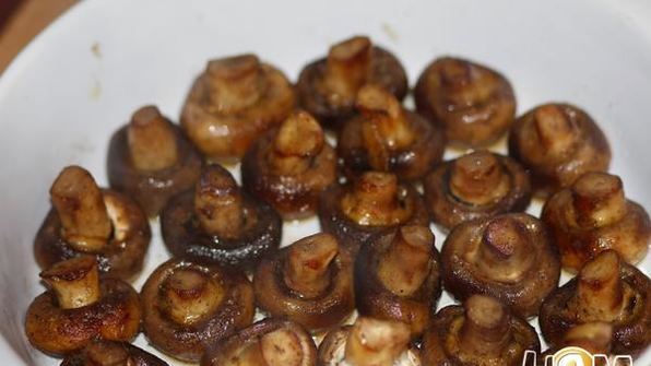 тарт татен с шампиньонами