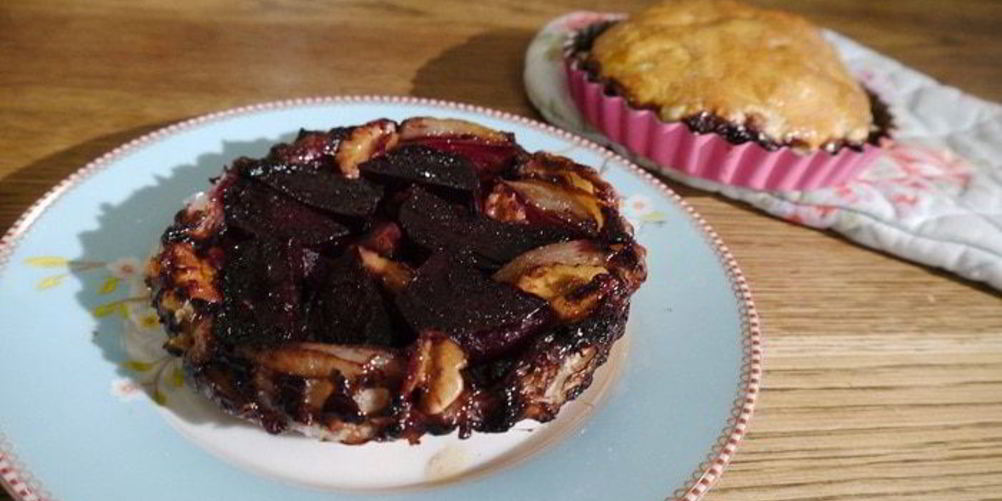 Рецепт тарт татен со свеклой и шалотом