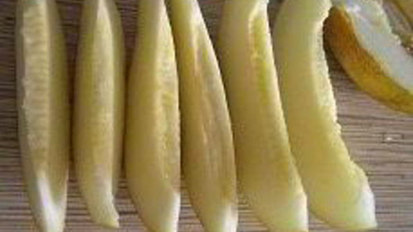 творожно-шоколадный тарт с дыней