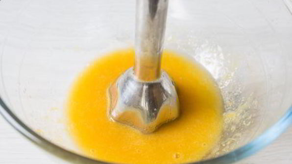 творожный тарт с персиками