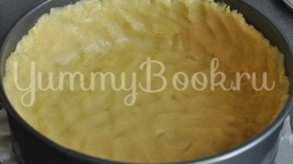 творожный тарт с тыквой