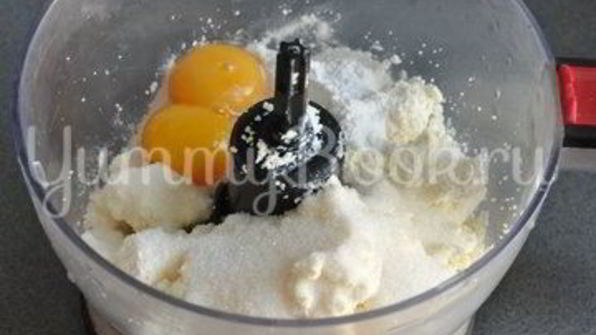 творожный тарт с тыквой