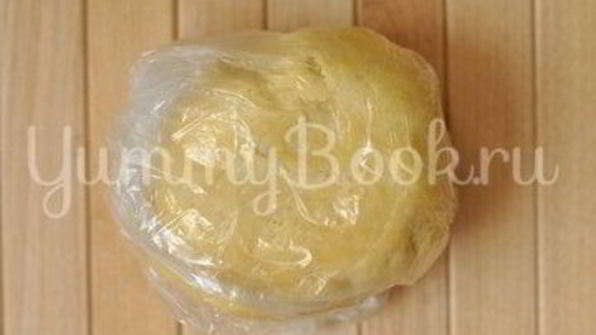 яблочный тарт с ревенем