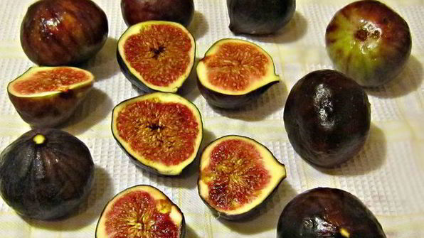 закусочный тарт с сыром джюгас и инжиром