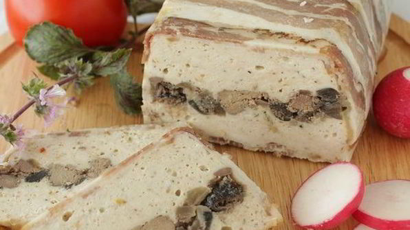 террин куриный с печенью и грибами