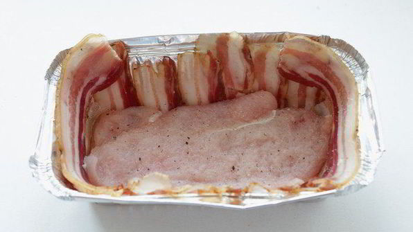 террин с баклажанами и шампиньонами