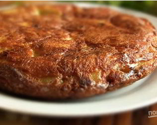 Тортилья картофельная с грибами