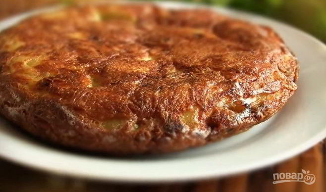 Тортилья картофельная с грибами