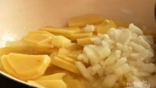 тортилья картофельная с грибами