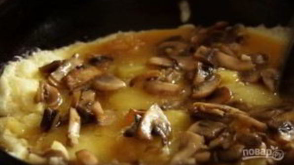 тортилья картофельная с грибами