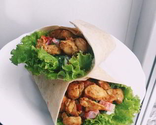 Тортилья с курицей