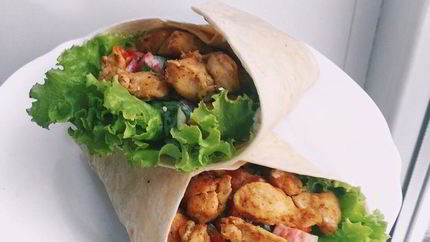 Тортилья с курицей