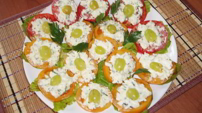 Творожная закуска с мягким сыром