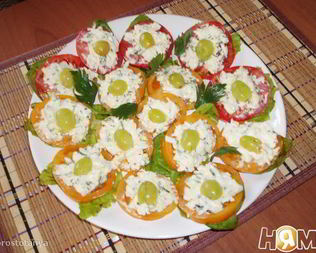 Творожная закуска с мягким сыром