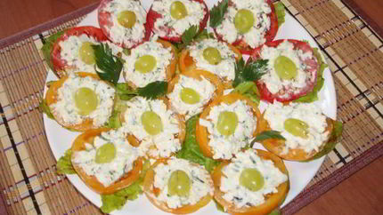 Творожная закуска с мягким сыром